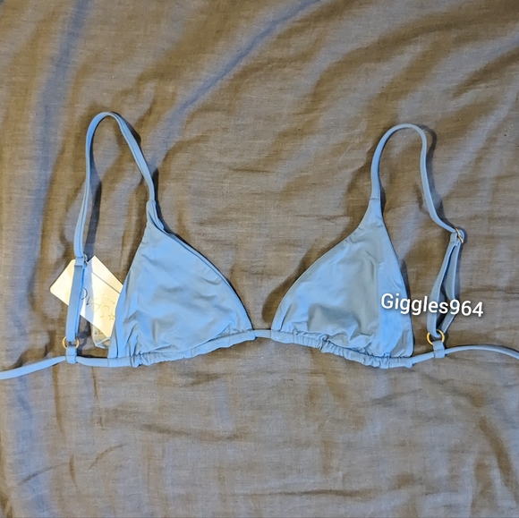 L*Space Brittany Lennox String Bikini Set Aura Blue - Picture 2 of 7